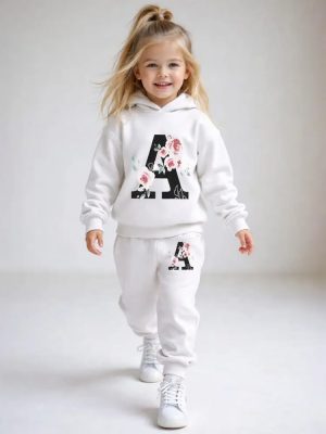 Girls Winter Sweaptshirt & Trouser Set | GPP1