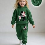Girls Winter Sweatshirt & Trouser Set | GPP2