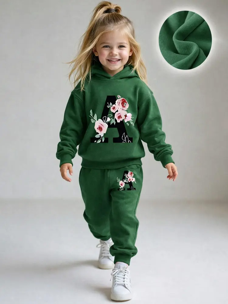 Girls Winter Sweatshirt & Trouser Set - GPP2