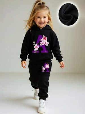 Girls Winter Sweatshirt & Trouser Set | GPP3
