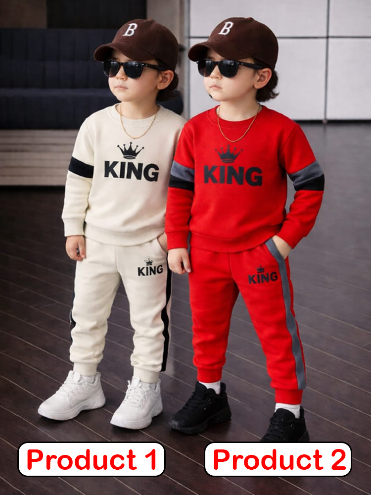 Boys Winter Hoodie & Trouser Combo Set - CBYY3 (2 Pcs Combo Offer)