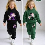 Girls Winter Sweatshirt & Trouser Combo Set - CGPP4 (2 Pcs Combo Offer)