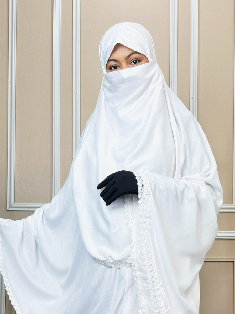 Premium Salat Hijab with Niqab - H011