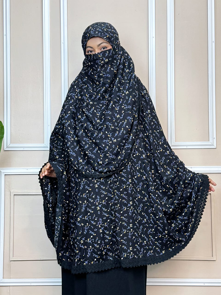 Premium Salat Hijab with Niqab - H015