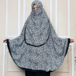 Premium Salat Hijab with Niqab - H016