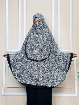 Premium Salat Hijab with Niqab - H016
