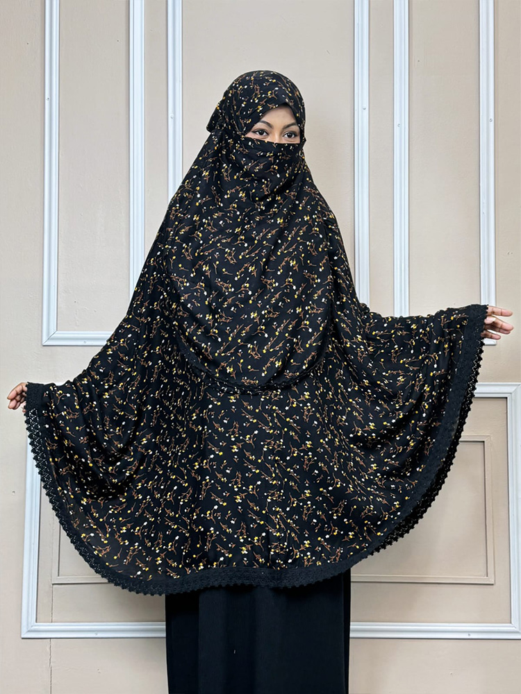 Premium Salat Hijab with Niqab - H020