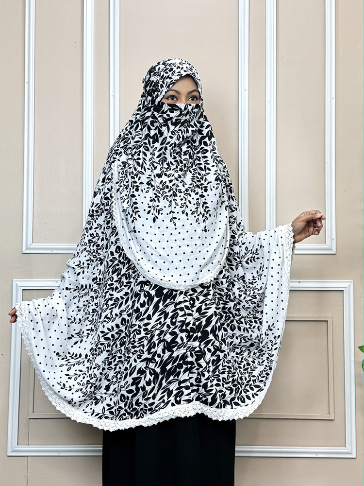 Premium Salat Hijab with Niqab - H023