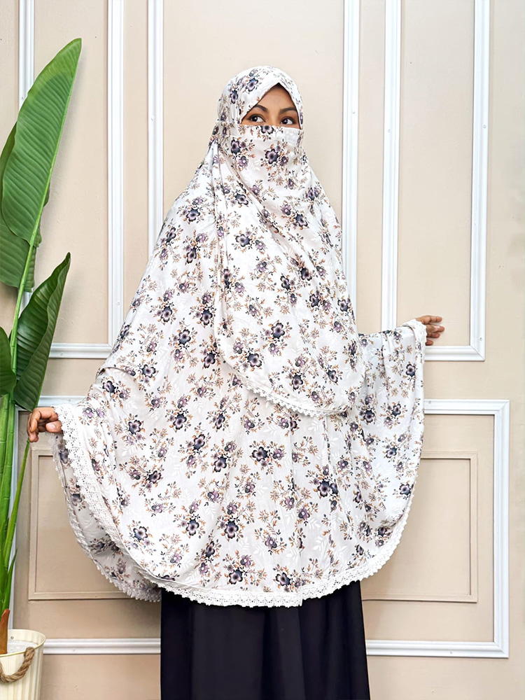 Premium Salat Hijab with Niqab - H025