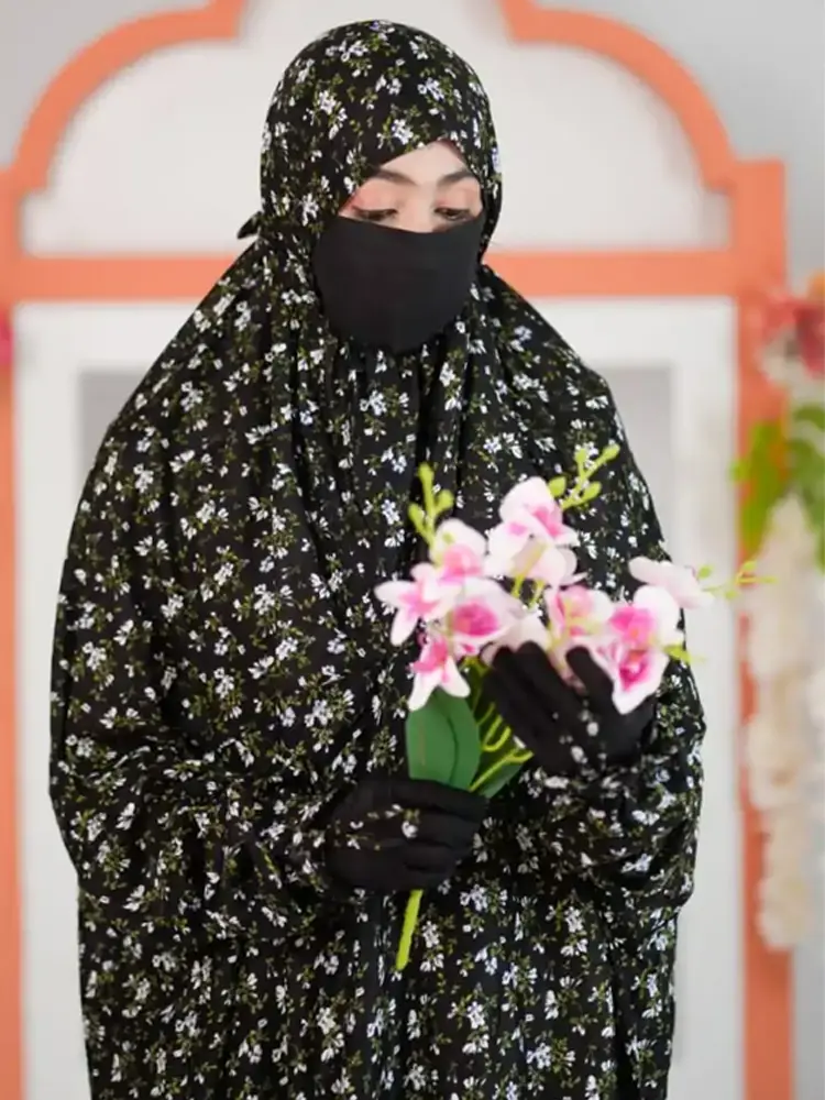 Salat Long Khimar N51 2 Salat Long Khimar N51 - Image 2