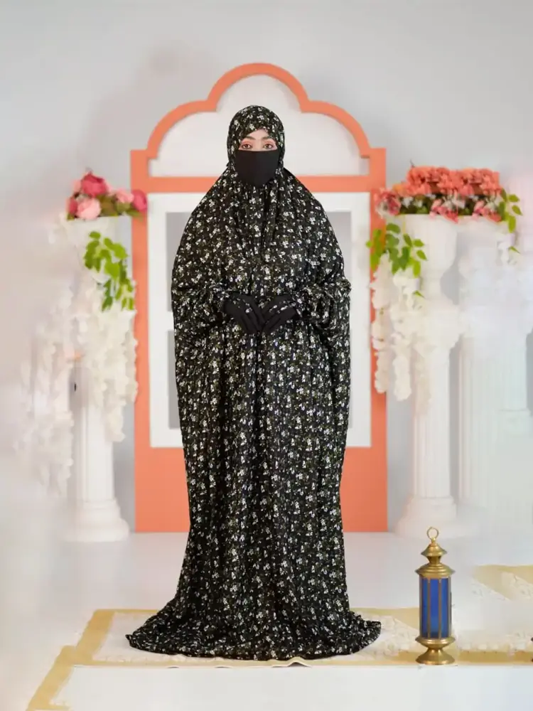 Salat Long Khimar N51