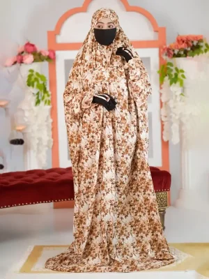 Salat Long Khimar N53