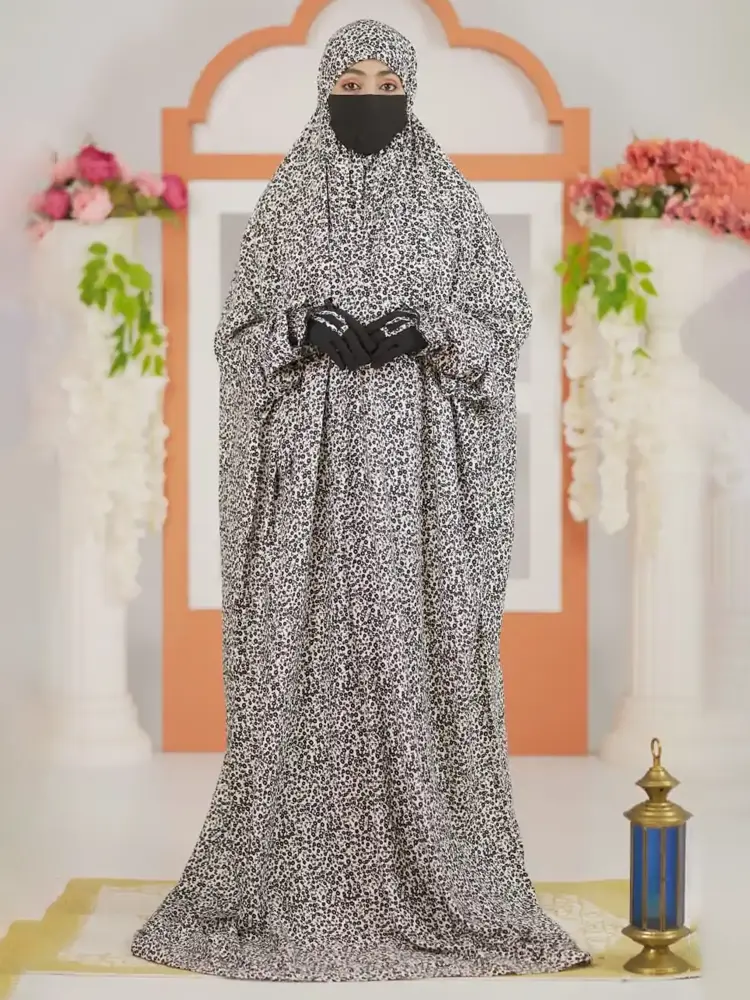 Salat Long Khimar N54