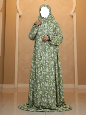 Salat Long Khimar N57