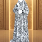 Salat Long Khimar N58