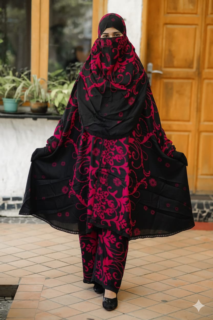 Khimar Plazu Set - A25 1 Khimar Plazu Set - A25