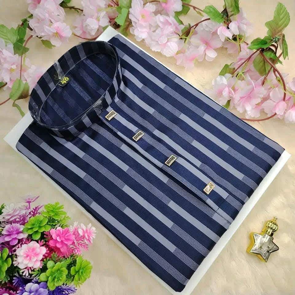Stripe Cotton Punjabi I SCP2 1 Stripe Cotton Punjabi I SCP2