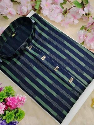 Stripe Cotton Punjabi I SCP1