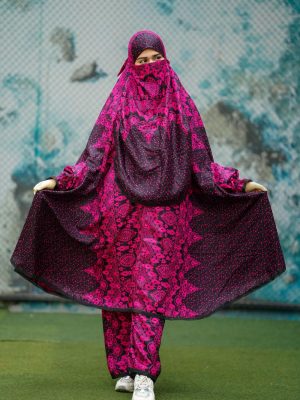 Khimar Plazo Set - A35