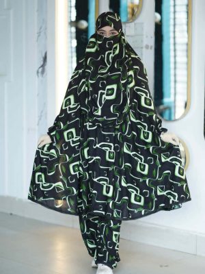 Khimar Plazo Set - A47