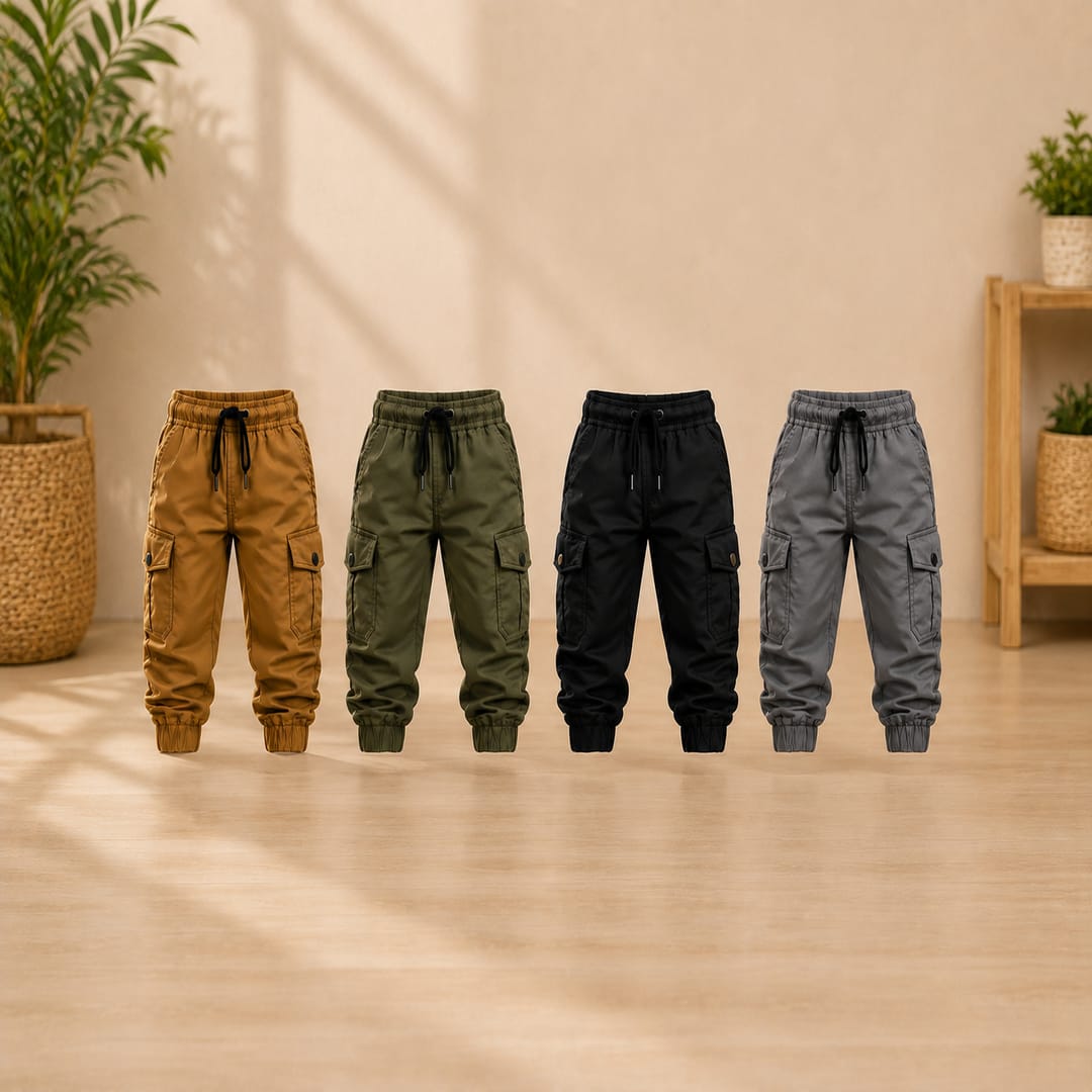 Baby joggers Pant 4 Pic combo BJC8 1 Baby joggers Pant 4 Pic combo BJC8