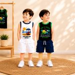 Megi T-Shirt Terry Pant 2 Set Combo KTPC3