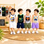 Megi T-Shirt Terry Pant 4 Set Combo KTPC6