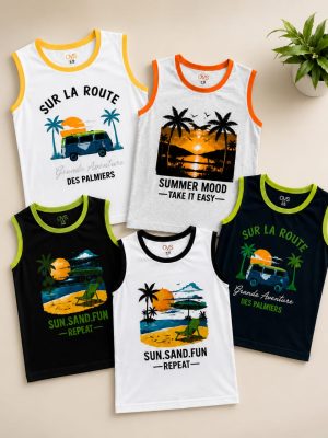 Kids Megi T-shirt  5 Pc Combo KMPC1